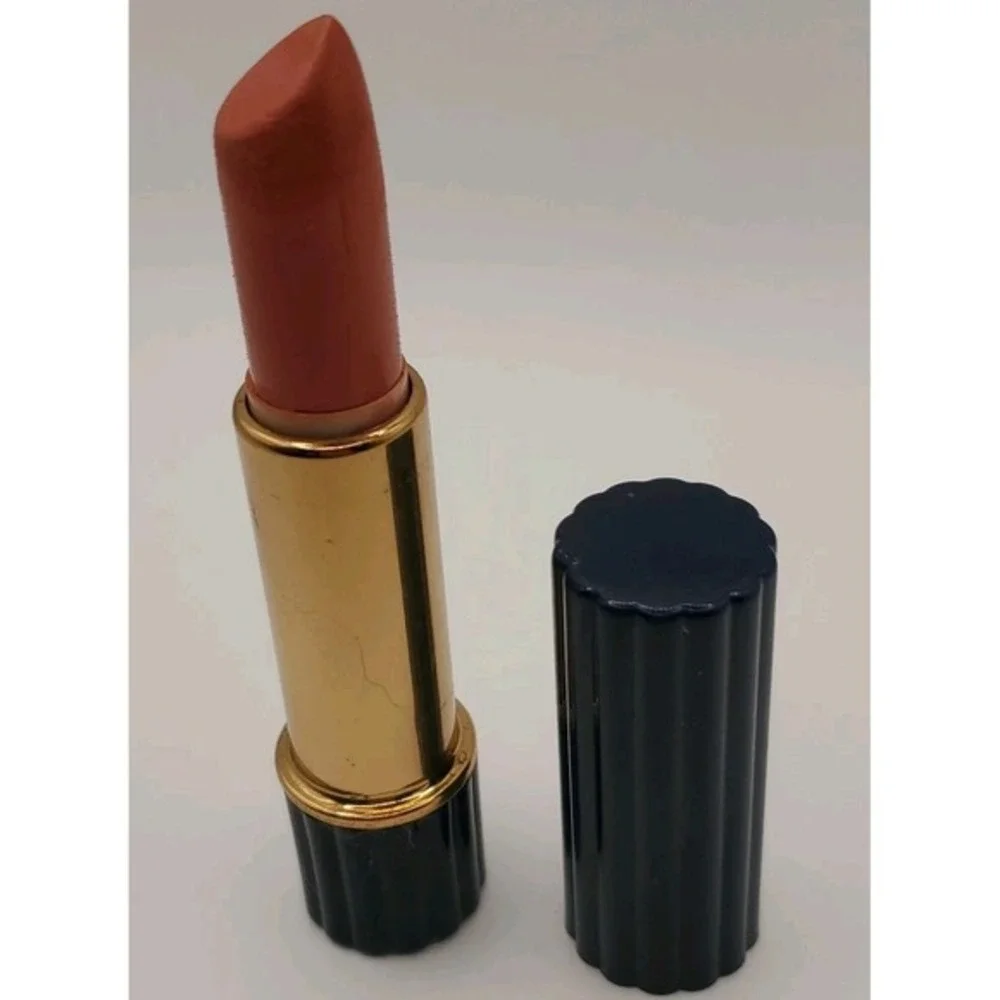 Vintage Estee Lauder All Day Lipstick NECTAR‎ Navy Ribbed